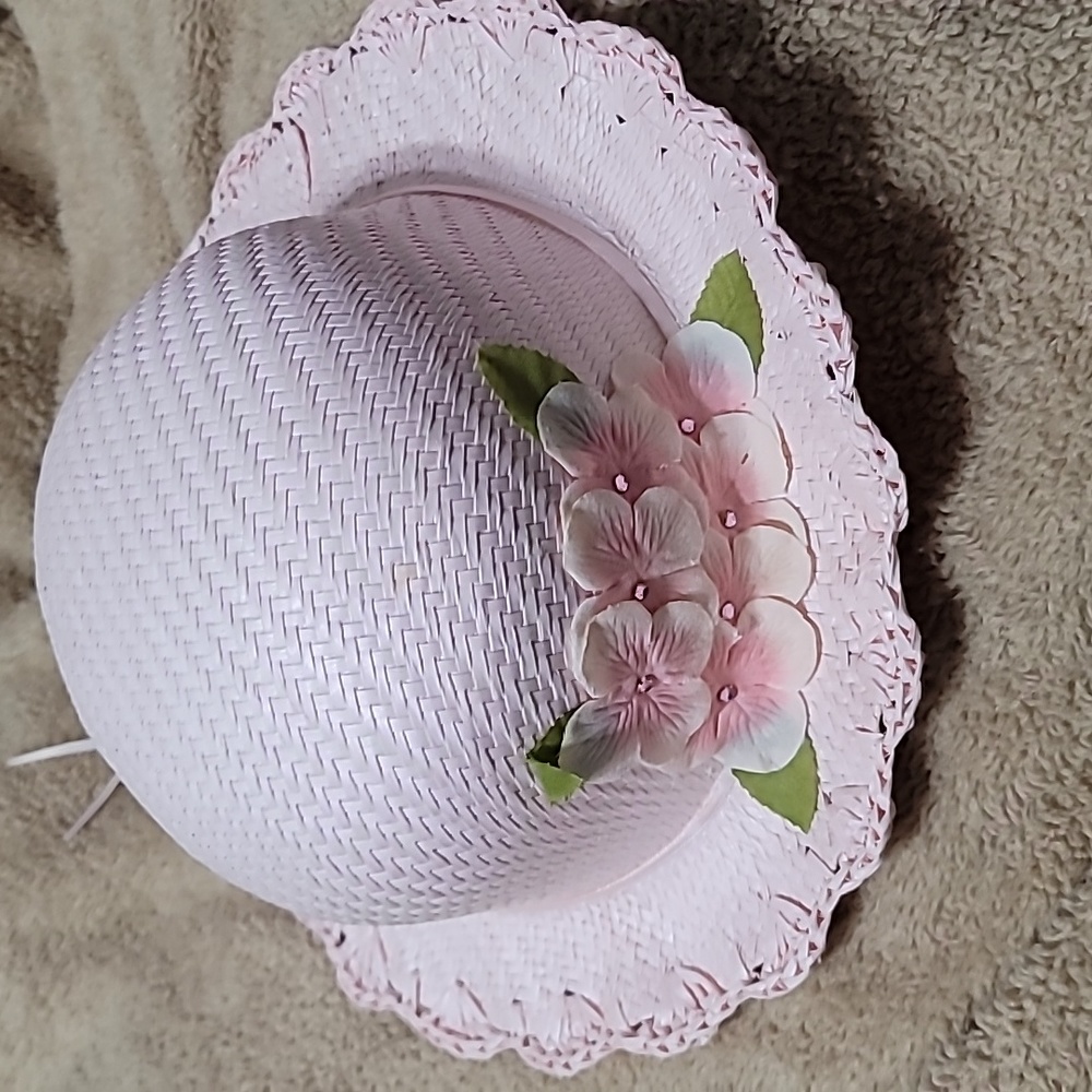 Pink Vintage Toddler Easter Hat